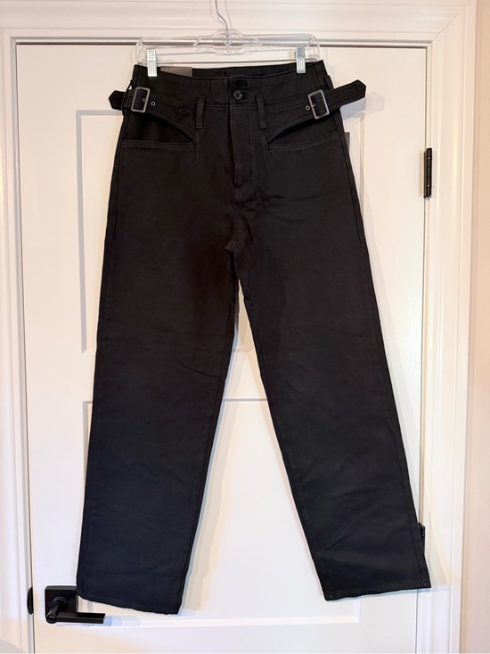 Banana Republic Pants - Banana Republic Black Ultra High-Rise Tapered Pants size 6